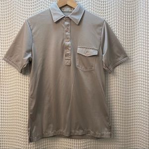 Vintage 70s Silver Leonardo Doby Designer Polo